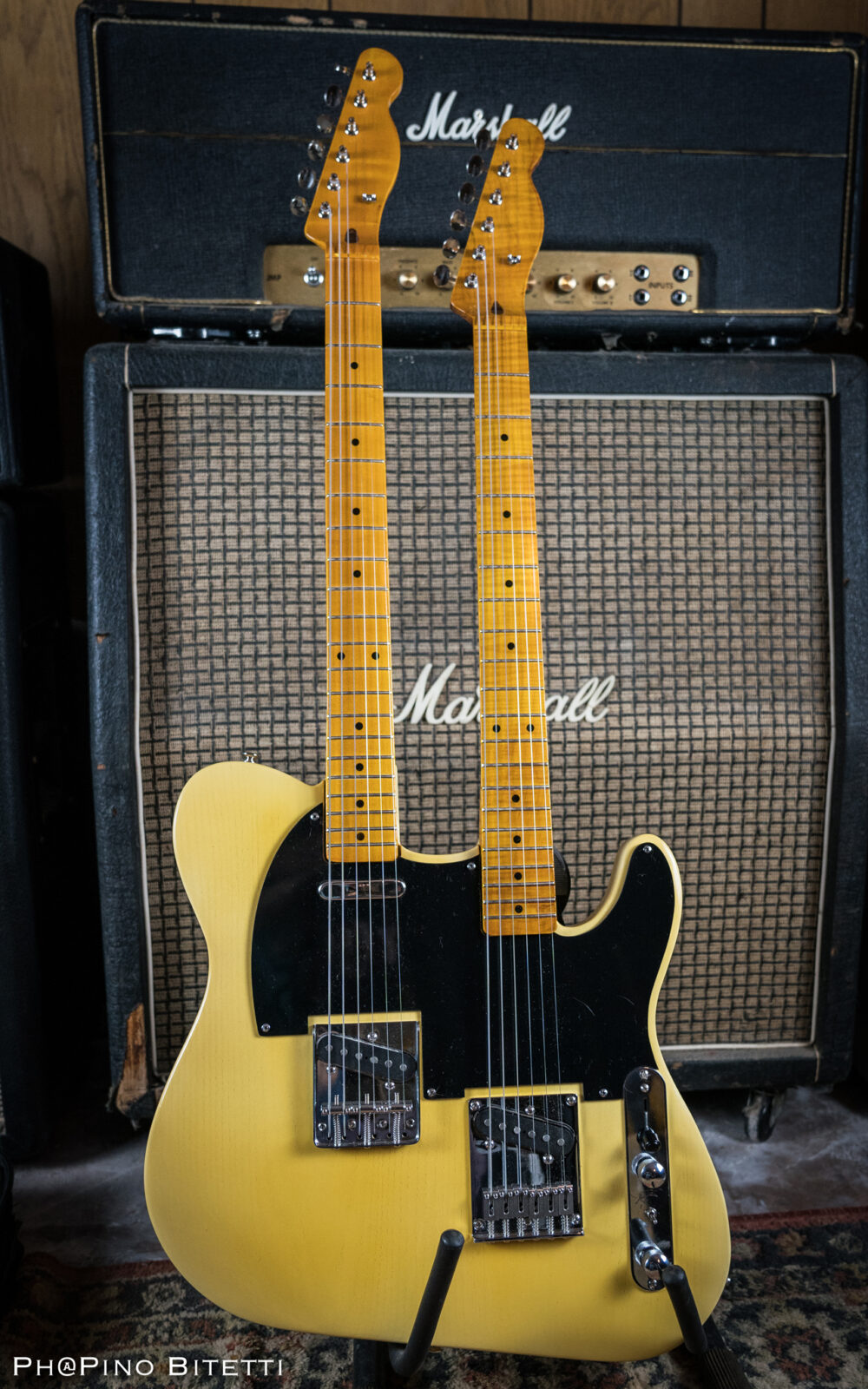 BITTO Telecustom Double Neck "Sambora II"